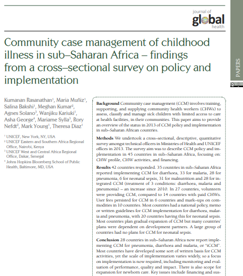 conclusion of unicef